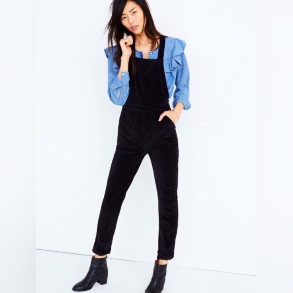 Madewell Skinny Overalls - Velvet